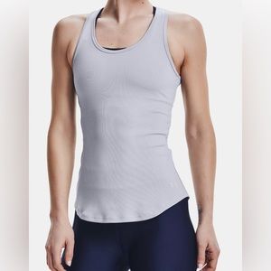 Women’s Under Armour light grey tank top